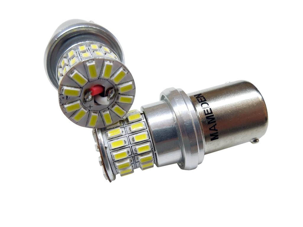 MAMEDEN S25 LED Single Pin Angle 180° BA15s White MIRA-SMD