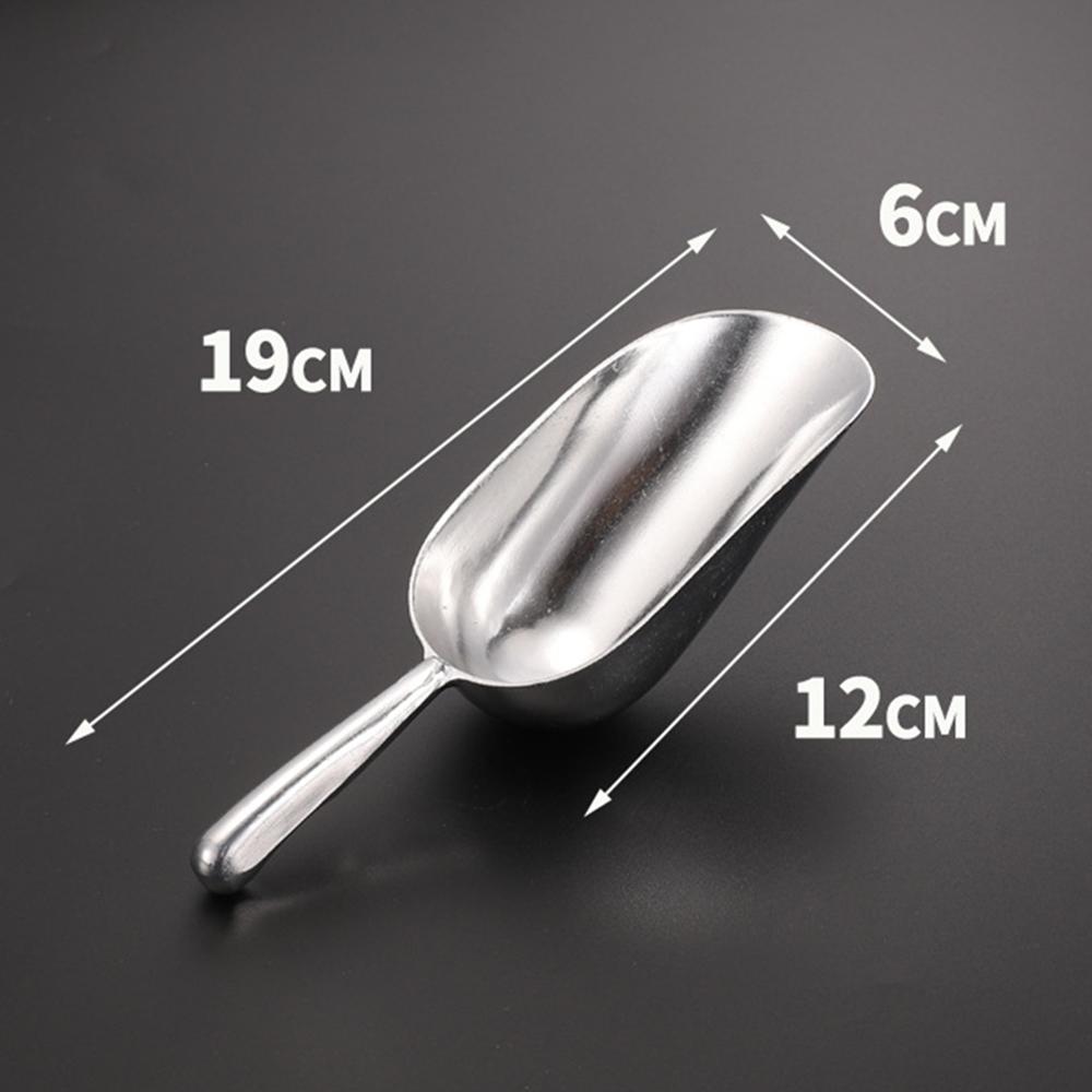Multi-Purpose Ice Cubes Shovel Anti-Rust Comfortable Grip Scooper For Grain Cereal