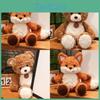 Teddy Bear Fox Plush Toy Animal Cute Soft Filled Doll Children Holiday Gift