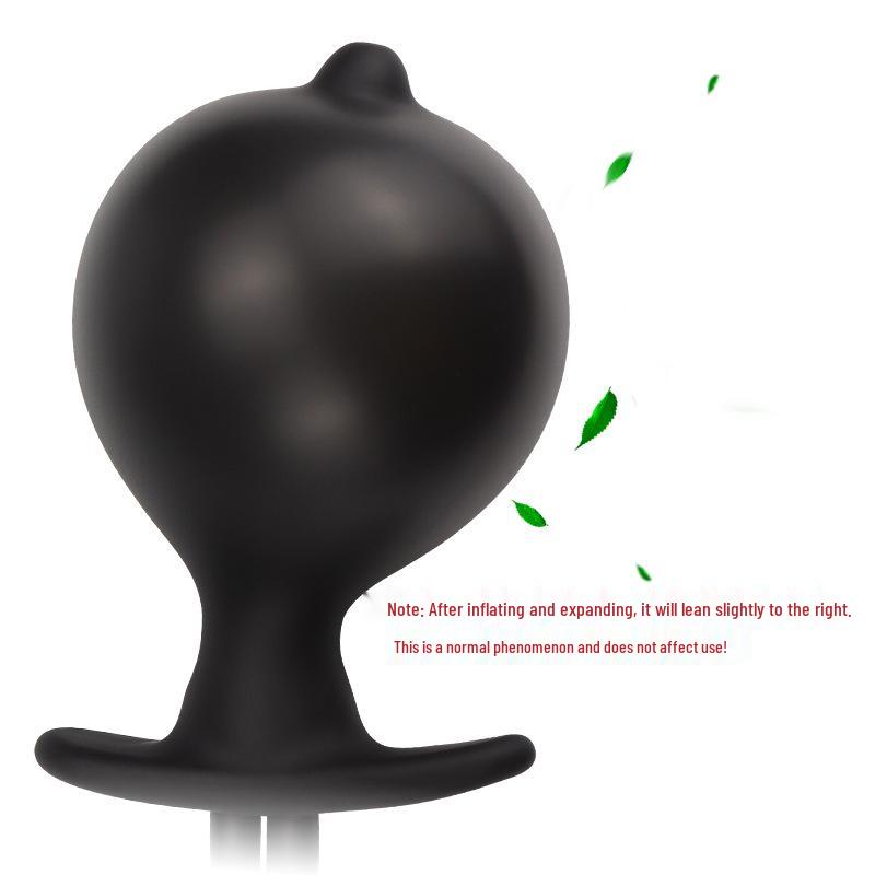 Inflatable Anal Plug and Cleaner with Beads - Adult Sex Toy.