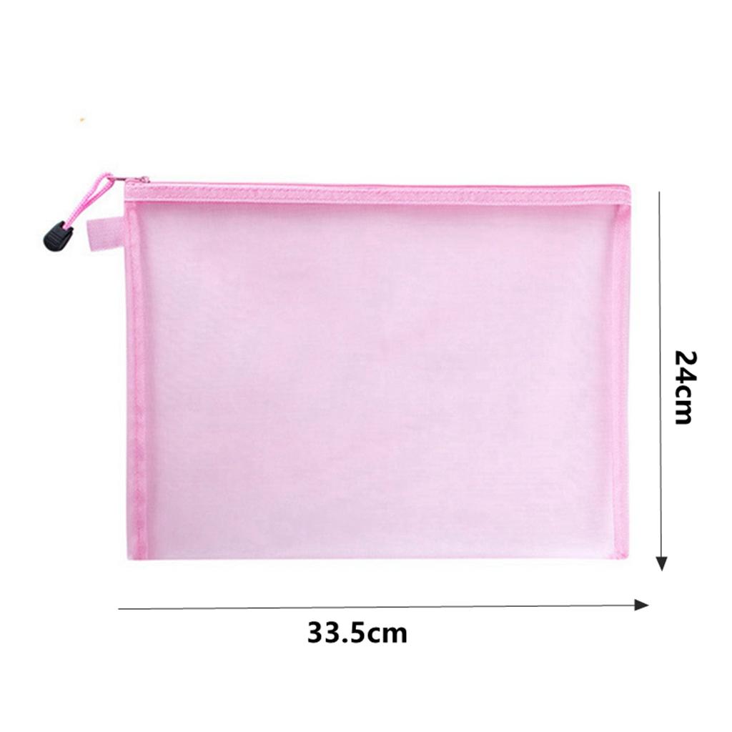 1-3PCS/Set Storage Bag Mesh ZipperToy Building Block Puzzle Sub-package Children Particle Zipper Transparent Finishing Storage