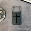 Black English applicable iPhone17promax mobile phone case Apple 16 all-inclusive 15 anti-drop 13 leather pattern protective case