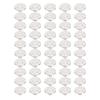 50 Sets Pants Buttons 17mm Stainless Steel Round Cap Pointed Screw Combo Thread Rivet Buttons for