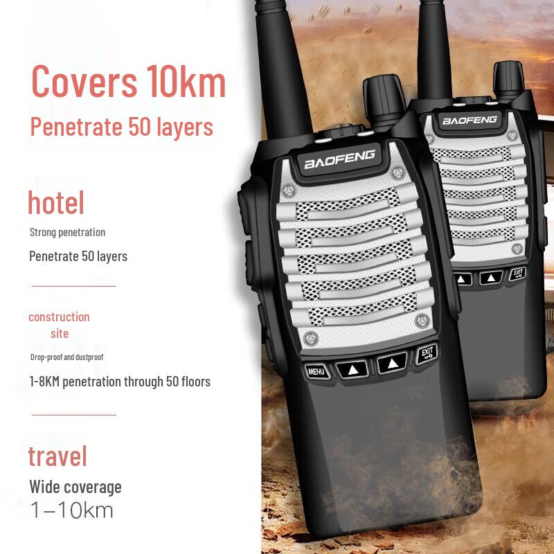 

BAOFENG UV8D Professional High-Power Handheld Two-Way Radio (CN version)