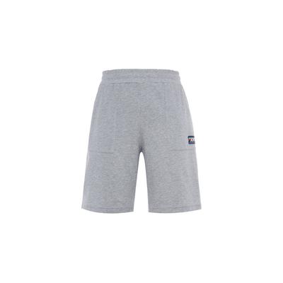 Life Series Solid Color Knitted Casual Shorts Men Bottoms Grey 152328301-1