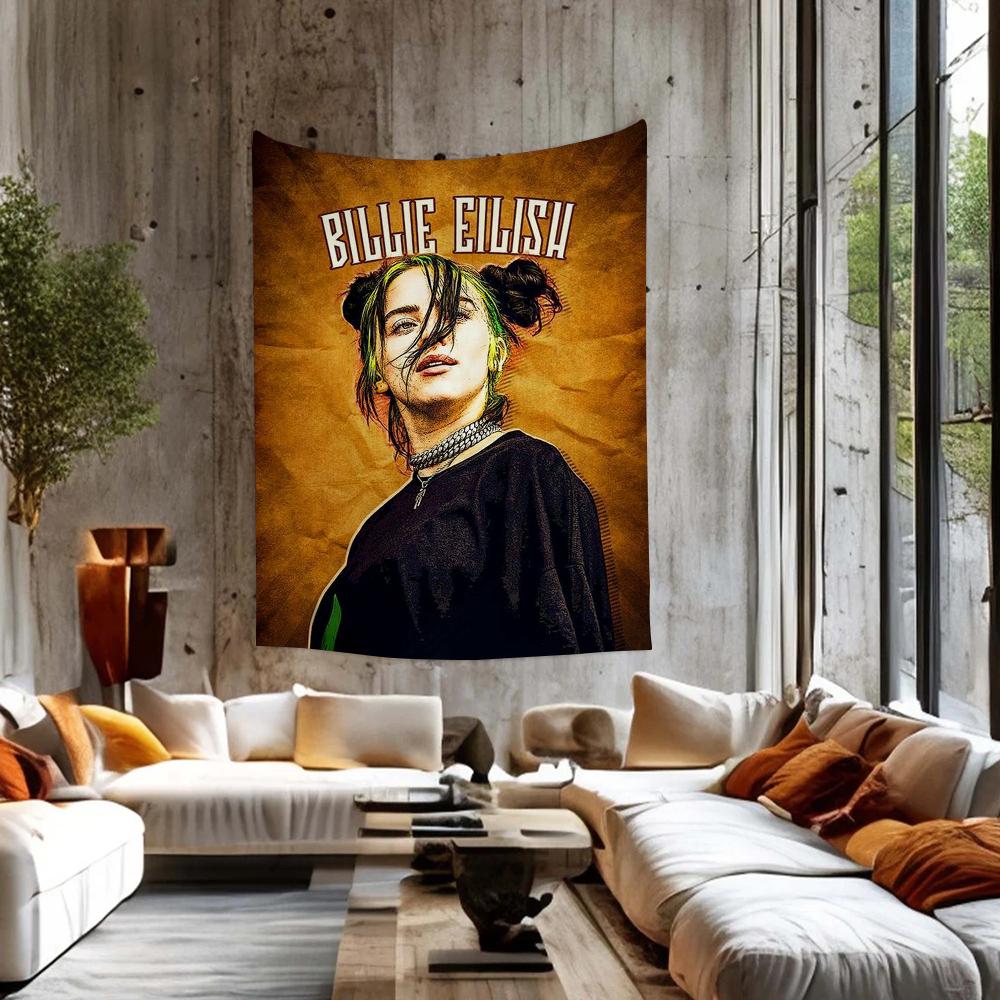 

Famous Pop Singer BBillieS Hanging Bohemian Tapestry Home Decoration hippie bohemian decoration divination Wall Hanging 74x94cm(29x37in)