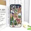 Custodia per Telefono con Motivo Scenico Vetrina Negozio Strada Nevosa di Natale per IPhone 17 16 12 11 14 Plus 13 15 ProMax Mini X XS XR Copertura Morbida