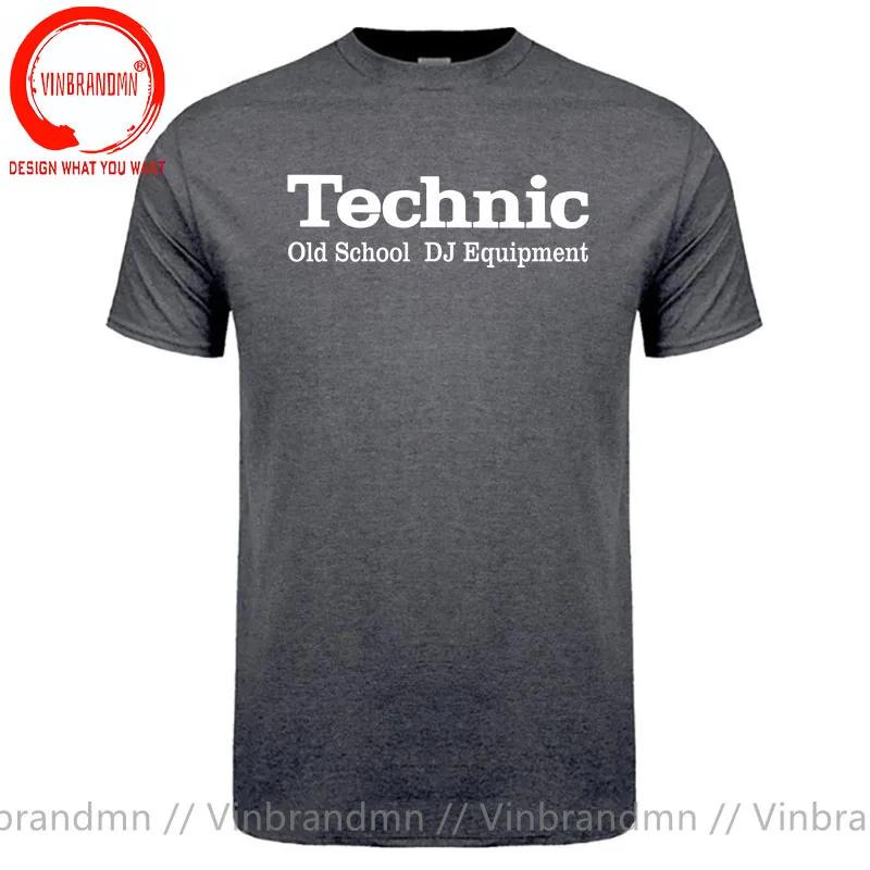 New Summer Classic T Shirt Technics Old School Dj Equipunisext Tshirts Graphic Clothing Short Sleeves Tshirt Cotton Tops Tee Shirt