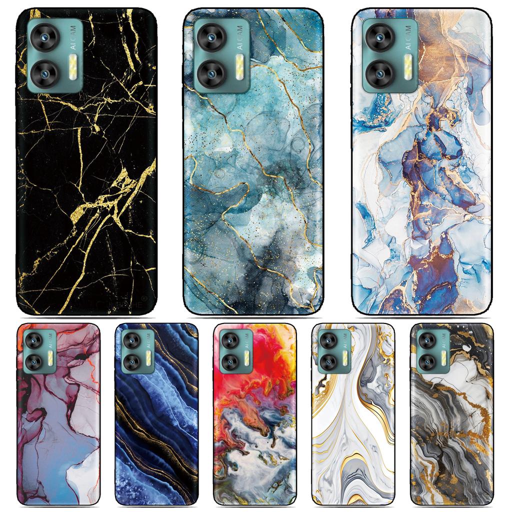 Marble Art Skin Phone Case For ZTE Blade V80 V60 V50 Design 4G V30 V40 Vita Axon 60 50 40 Lite 30 Pro 11 V41 Smart A3 A5 Cover