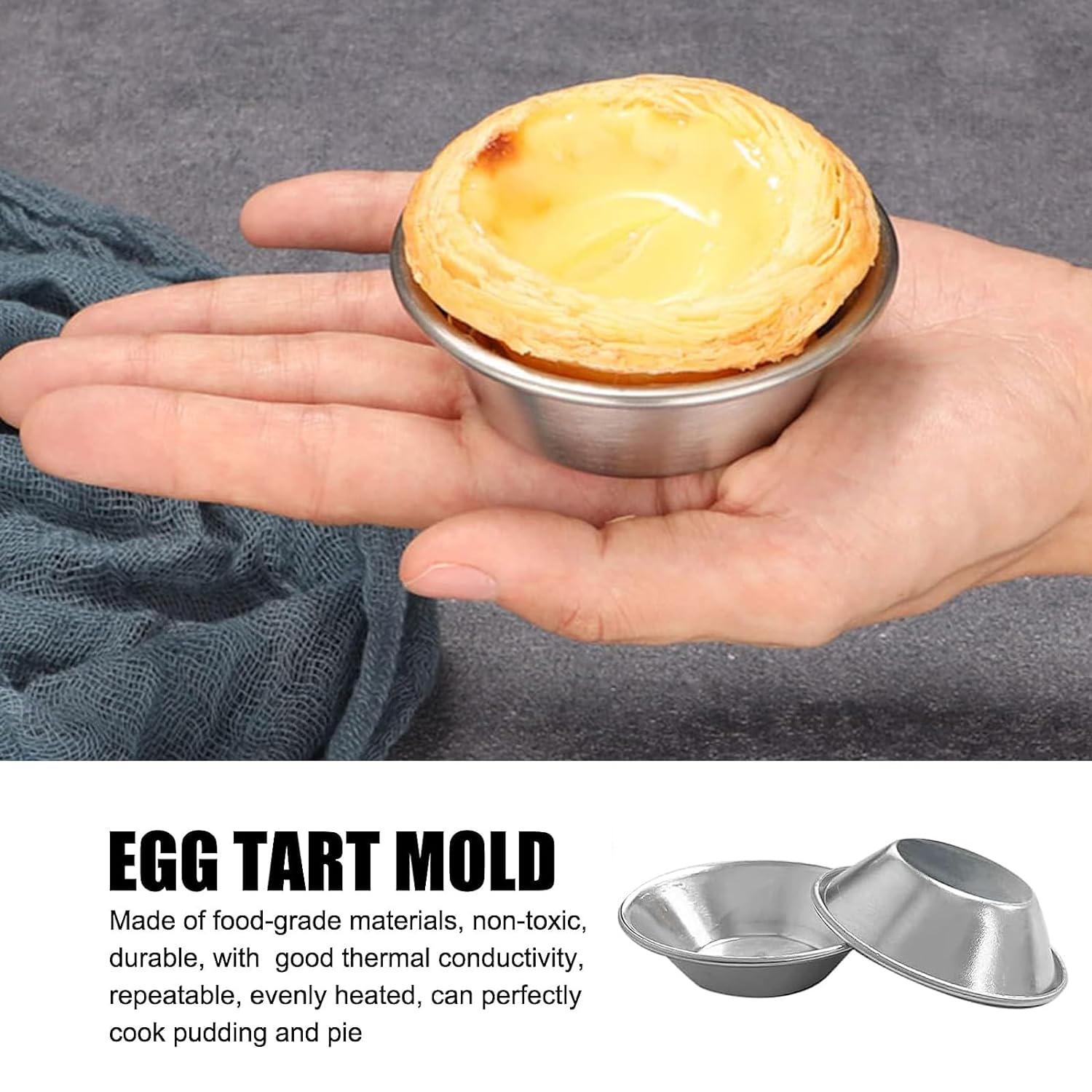 Stampini Per Crostate 30 Pezzi - Acciaio Inox Antiaderente, 7.2x5x2cm, Per Muffin E Dolci - Foto 11