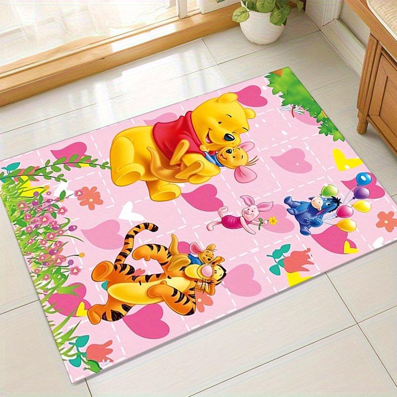 

1pc. Cute Winnie The Pooh Friends Pink Heart Home Office Outdoor Rug Giftz0414297 60cm by 90cm