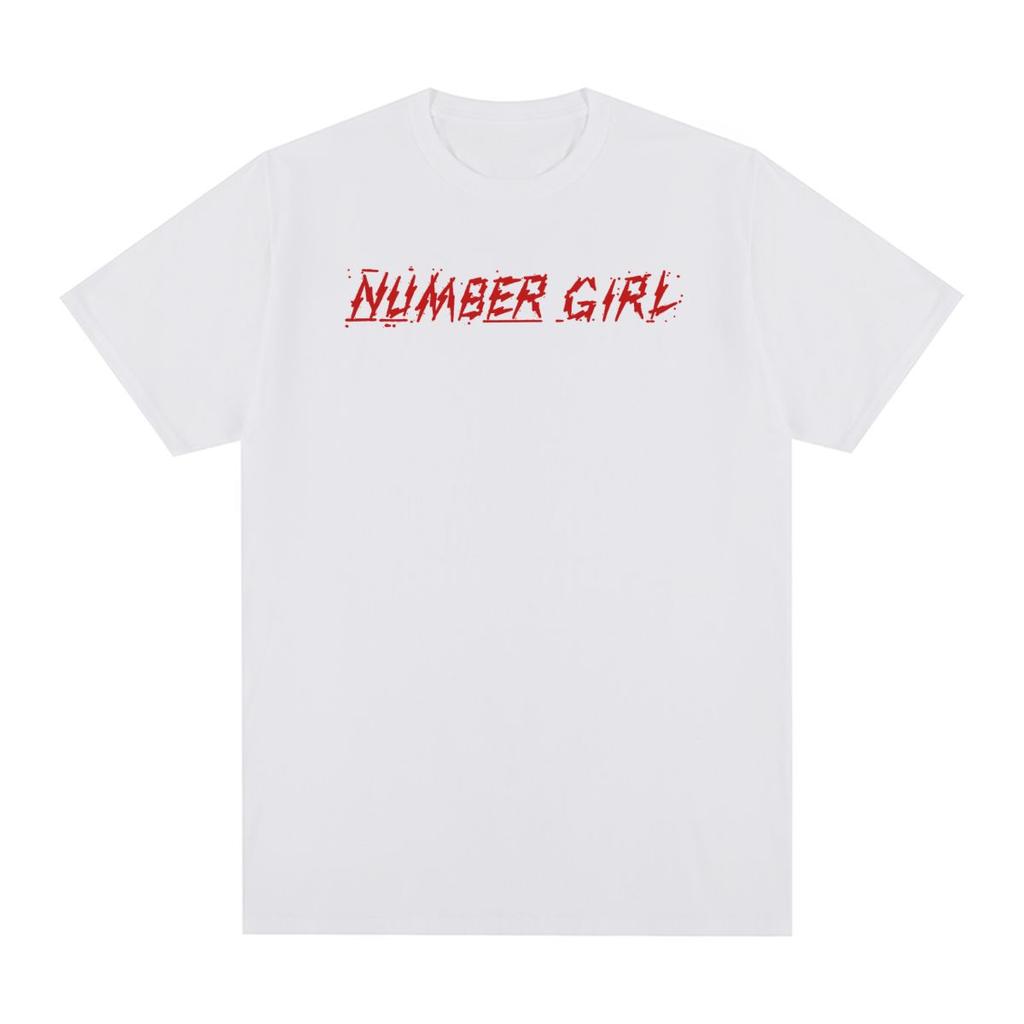NUMBER GIRL Vintage T-shirt Alternative rock japanese band Cotton Men T shirt New Tee Tshirt Womens Tops