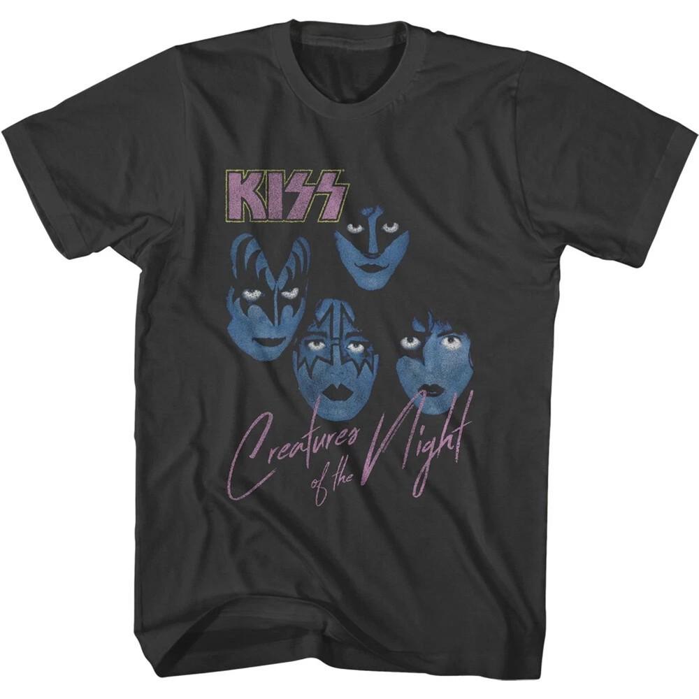 Kiss Creatures Of The Night Album Cover Men s T-Shirt Unisex T-Shirt XXL