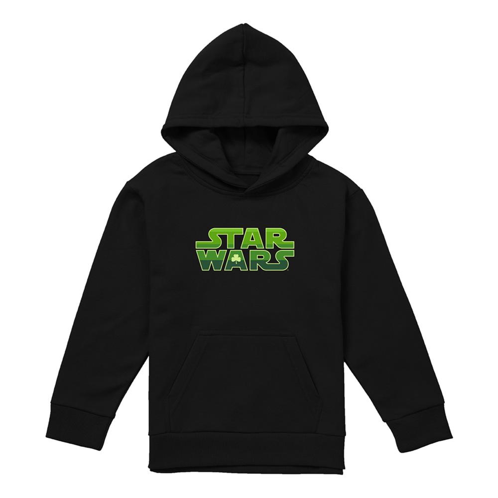 Star Wars Childrens/Kids Logo St Patricks Day Hoodie