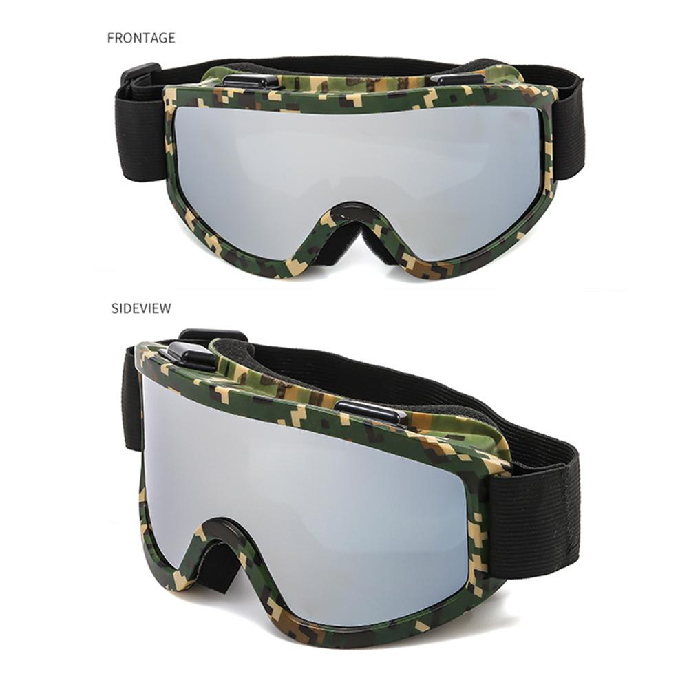 Große Skibrille mit farbiger Linse Antibeschlag Bergsport Skibrille Outdoor Sport Schnee Snowboardbrille für Erwachsene Jugendliche