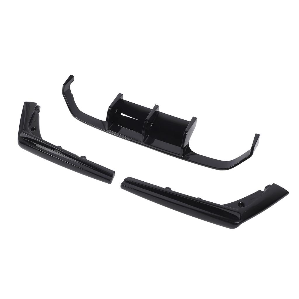 Heckstoßstangenlippe Diffusor Glänzend Schwarz Sportliche Optik Hecklippe Karosseriekit Diffusor Spoiler für F80 M3 F82 M4 F83
