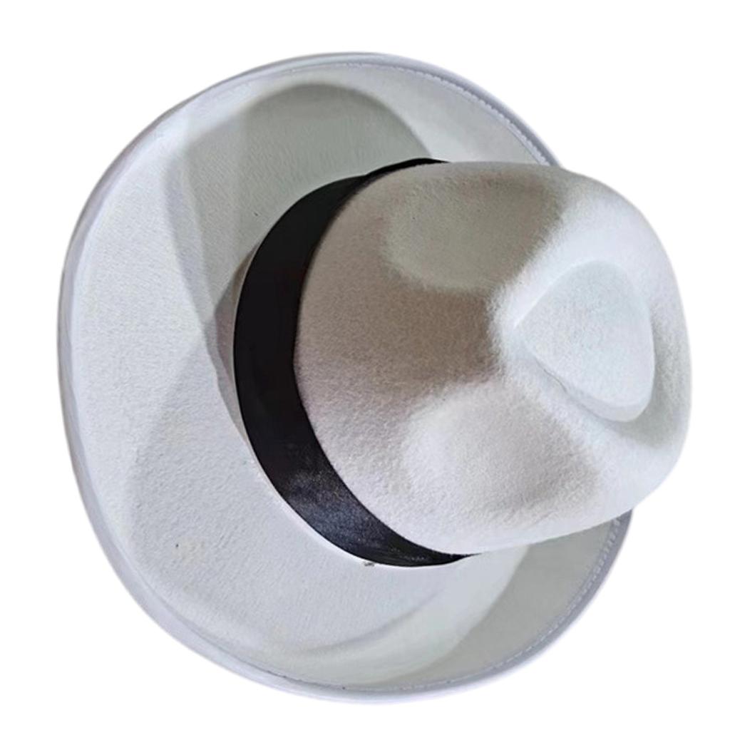 Adult Trilby Hat Breathable British Style Derby Hat Adult Festival Party Festival Magicians Fedoras Hat Elegant Hat