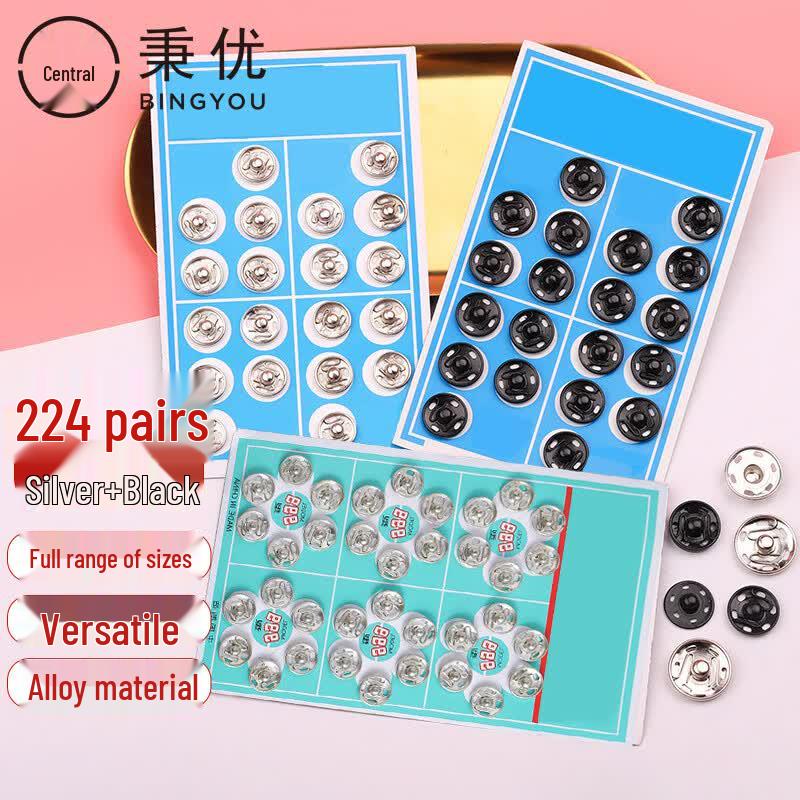 Bingyou Alloy Invisible Snap Fasteners