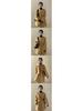 Korean Style Khaki Coat: Women's Autumn/Winter 2025 Petite Slimming Straight Shoulder Jacket, High-End Hepburn Style