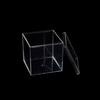 Transparent Acrylic Storage Box with Lid - Food Grade Candy or Gift Packaging