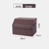 Leather Car Trunk Storage Organizer Box