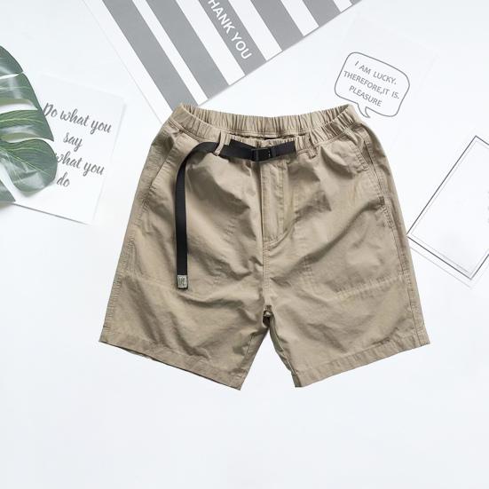 Mittelhoher Bund mit Gummizug Verstellbarer Kordelzug Taschen Herrenshorts Outdoor Fitness Freizeit Kurze Hosen Streetwear