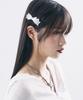 Sentiments No.442 [Silver] Ribbon Hair Pin