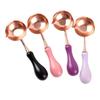Wooden Sealing Wax Melting Furnace Set with Wax Pellets for Journals and Seals