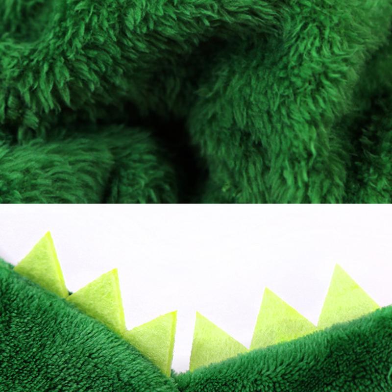 Haustier Hundekleidung Kleine und Mittelgroße Hunde mit Samt Dinosaurier Haustier Katze Kleidung