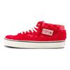 Vans Half Cab Durable Breathable Mid-Top Skate Shoes Unisex Skate Shoes Red VN000DZ3CIS