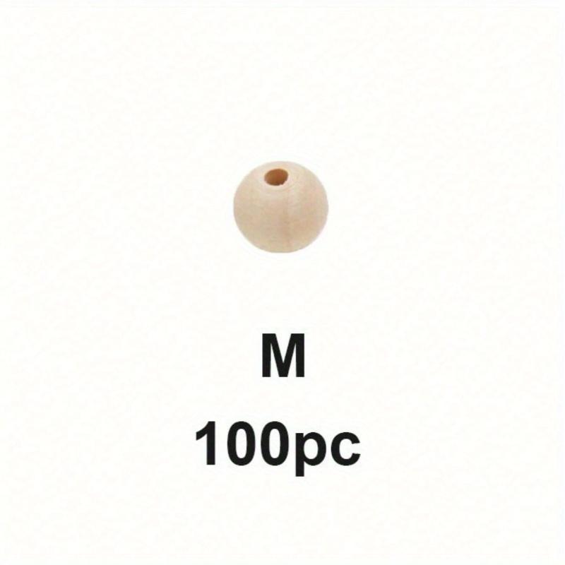 Wood Beads for Diy Handicrafts In Natural Wood Color