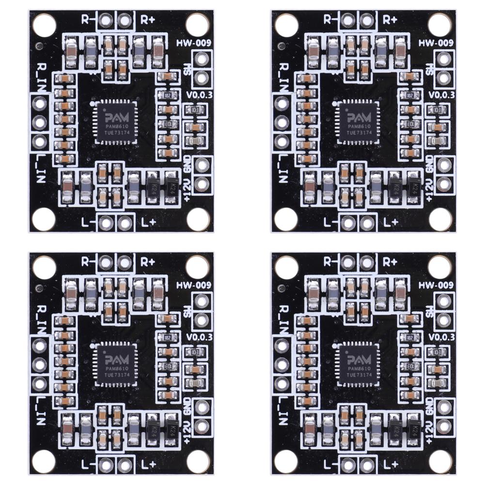 PAM8610 Mini Audio Power Amplifier Board 2x15W DC7-15V Class D Dual Channel Stereo Mini Digital Amplifier Voice Sound AMP Module