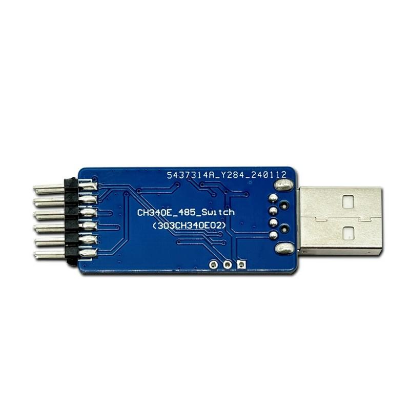 USB To TTL To RS485 Communication Dual Voltage Conversion Module CH340E SP485 Chip Driver