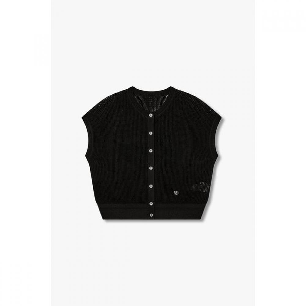 VOV Mesh Crochet Knit Vest 7156250007