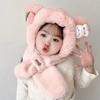 Baby hat scarf integrated neck hat baby autumn and winter cute super cute boys and girls winter children's ear hat