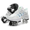 2025 New Roller Skates Students Outdoor Wheel Shoes Multi-functional Sports Shoes 33-43 Size High Quality Roller Skates