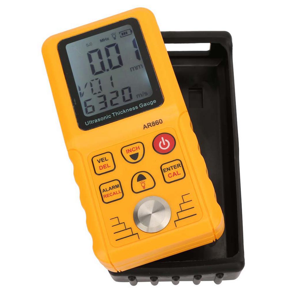 SMART SENSOR AR860 Digital Ultrasonic Thickness Gauge Tester Measuring Range 1.0‑300.0mm(Steel)