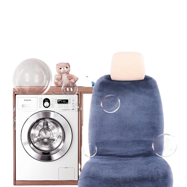 Universelles Plüsch-Autositzkissen für alle Jahreszeiten - Winterfest, Einteilig für vordere oder hintere Reihe