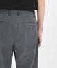 MUSINSA STANDARD Straight Hidden Banding Slacks [Medium Gray]