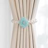 2pcs Curtain Straps a Pair of Cream Style Tied Tied Rope White Yarn Tied Belt Pearl Accessories Embellishment