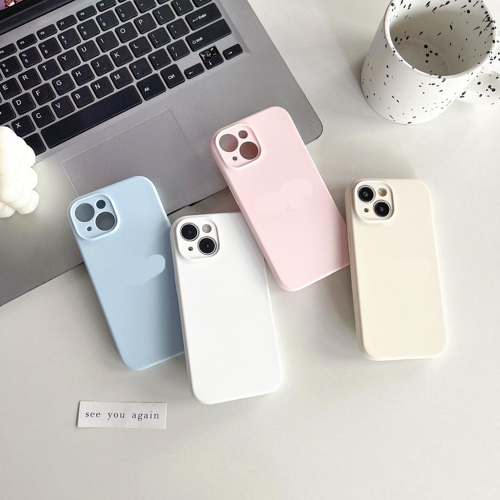 Solid silicone Apple 16Promax mobile phone case all-inclusive iPhone16 anti-drop protective case, airbag anti-fingerprint.