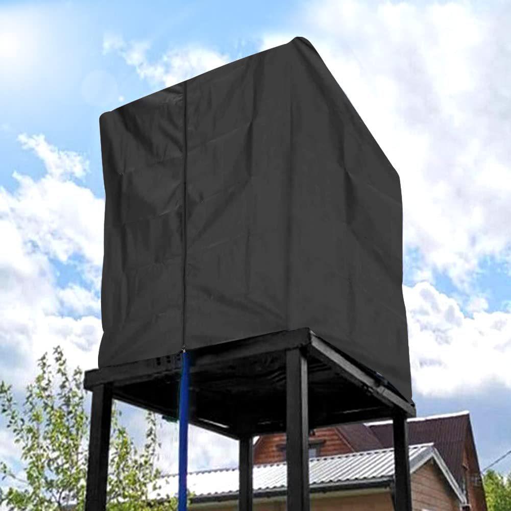 IBC Tank Protective Cover - 420D Oxford Cloth, 1000L, Sun & Dust Protection for Water Barrels