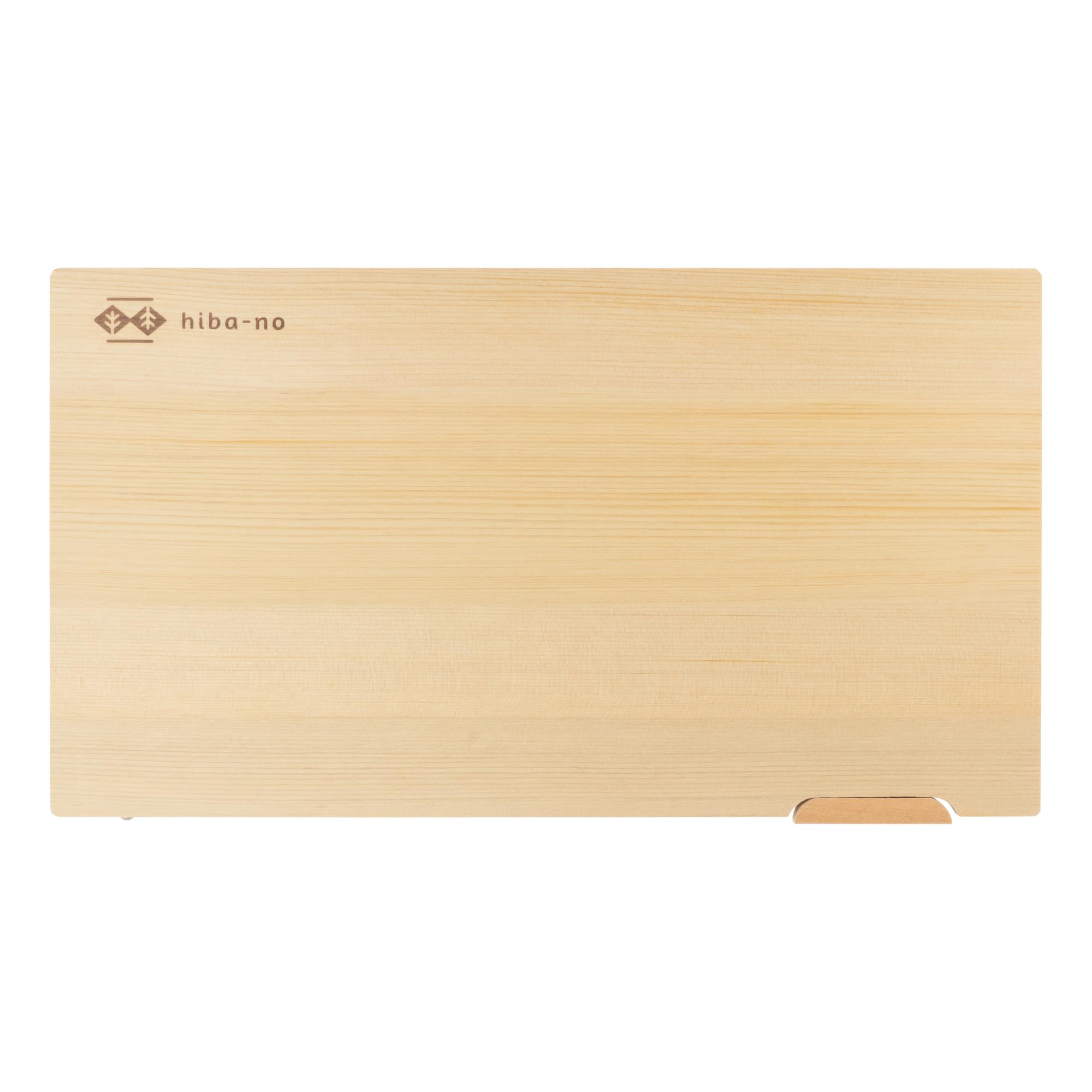 

Umezawa Woodcraft Co., Ltd. Aomori Hiba Cutting Board with Stand, 40 x 22 x 1.5 cm