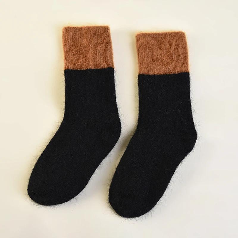 Socks Girl Wool Child Keep Warm Baby Girls Children's Winter Infant Sock Clothes Leggings Clothing 2-12 Years Mother Kids