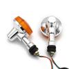 2Pcs Motorcycle Turn Signal Flashers Indicator Light for GN125 HJ125 for