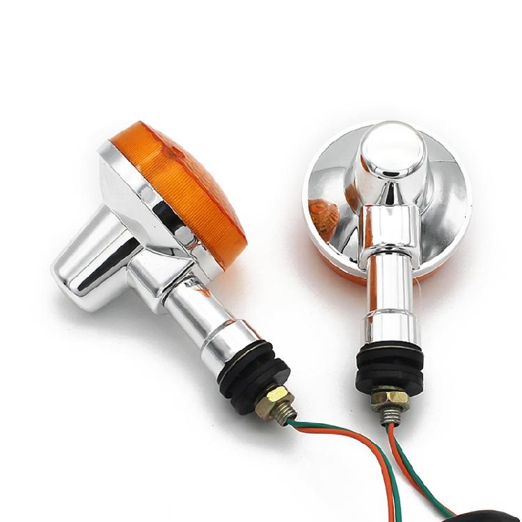 2Pcs Motorcycle Turn Signal Flashers Indicator Light for GN125 HJ125 for