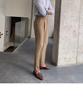 Neapel Gerade Herren Slim-Fit Neun-Punkte Anzughose: Lockere, knitterarme, leichte Business-Drapierhose