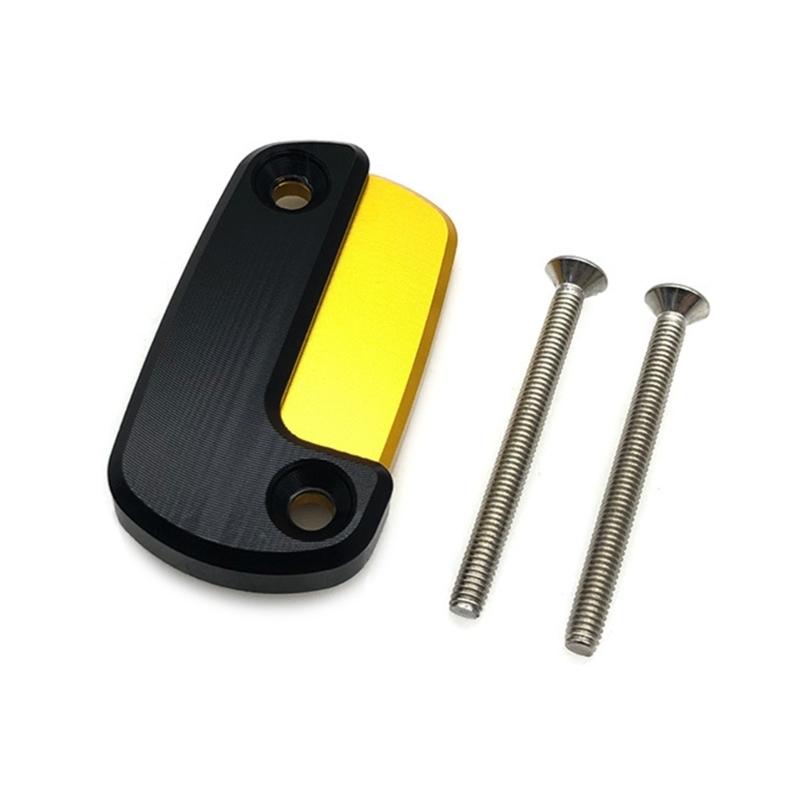 Aluminum Front Brake Cylinder Cover Durable Front Brake Oil Fluid Reservoir Cap Simple Installs for CB150R CB250R CB300R