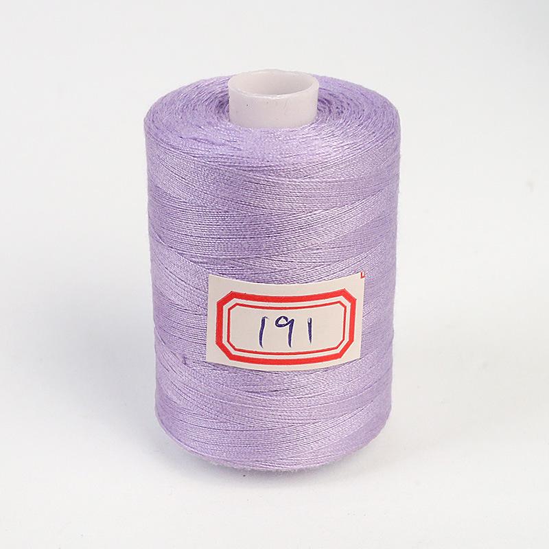 Hilo de Coser de Poliéster de Alta Velocidad 402 - 1000 Yardas, Colores Arcoíris, Ideal para Proyectos de Costura Casera y a Mano