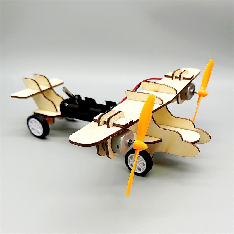 DIY Double-Wing Glider Kit: Physics and STEAM Education for Primary Students 14x20 cm